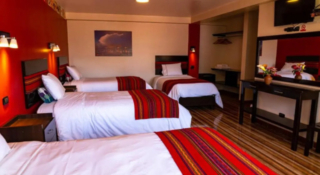 Четырёхместный номер Standard Hotel Tierra Inka Sacred Valley