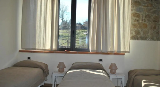 Трёхместный номер Standard с видом на сад Agriturismo Petrarosa