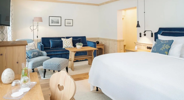 Двухместный номер Superior с видом на горы Hotel Gut Ising