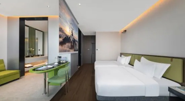 Люкс Deluxe Chengdu Xingtianwai Garden Hotel