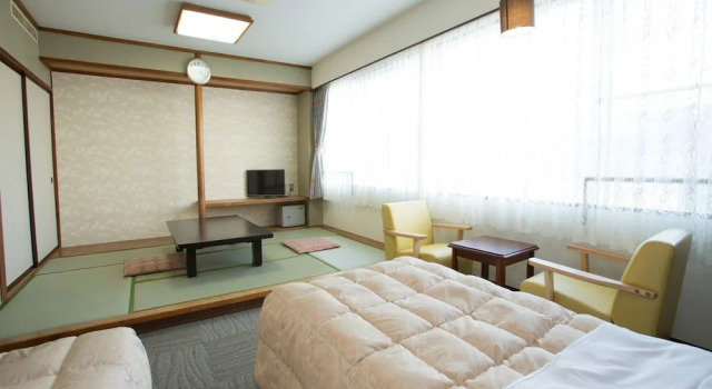 Четырёхместный номер Standard Ikaho Grand Hotel