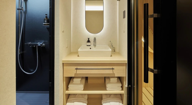 Двухместный номер with SAUNAGE Sauna FAV LUX Kagoshima Tenmonkan