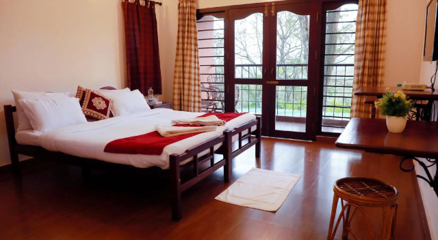 Двухместный номер Deluxe с балконом и с красивым видом из окна Planet Green Plantation Resorts, Wayanad, Kerala