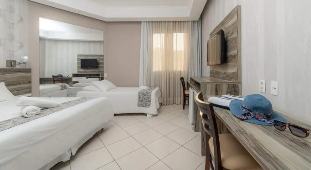 Standard- dobbelt værelse Florianópolis Palace Hotel