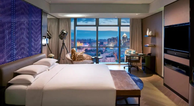 Двухместный номер Luxury с видом на город Sofitel Beijing Central