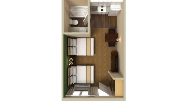 Четырёхместная студия Extended Stay America Suites - Columbia - West - Interstate 126