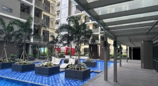 Gentry Manor - Bright Unit with Balcony near Okada & Airport - 6C, Rezervovat Hotel Paranaque 