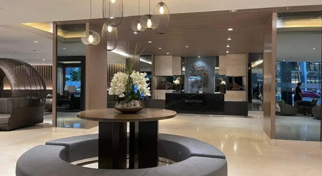 Shore Residence Manila Bay City Lights View MOA Complex, Забронировать Отель Отели Манилы 3 звезды, рядом с Арена «Молл-оф-Азия», 3*