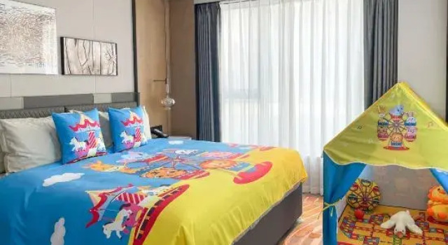 Семейный люкс Deluxe Wyndham Grand Plaza Royale Lugu Changsha