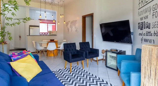 Comfortable Apart 150m From Praia Brava Rra0205, Забронировать Апартаменты/квартира Praia Brava Флорианополис