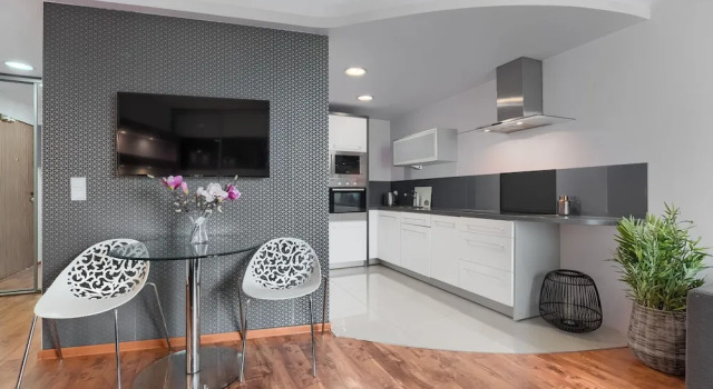 Студия с балконом и с видом на город EXCLUSIVE Nautica Apartments