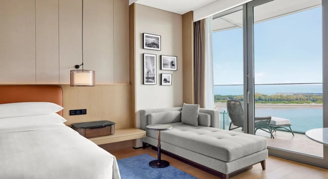 Sheraton Rizhao Hotel, Reservar Hotel Hotéis de 5 estrelas em Shandong, 5*