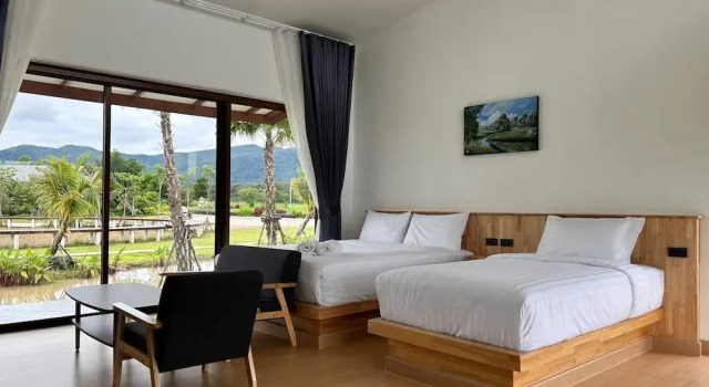 Вилла Deluxe с видом на сад Sumator Resort Chiangrai สูมาเต๊อะ รีสอร์ท เชียงราย