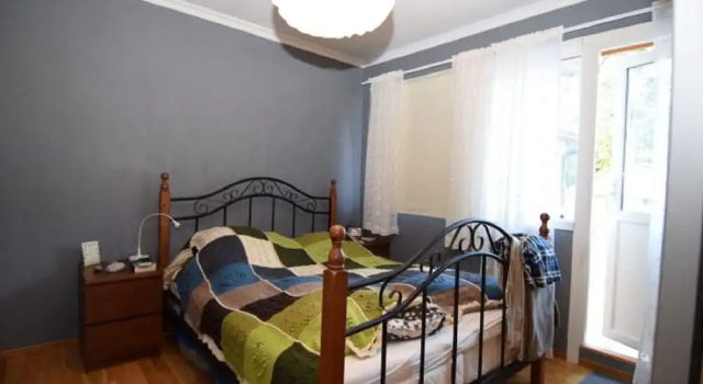 Кровать в общем номере Solferie Holiday Home Margretes