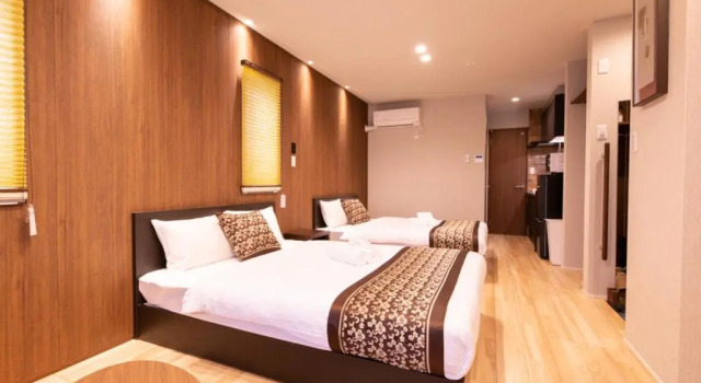 Четырёхместный номер Comfort GRAND BASE Hiroshima Hikarimachi