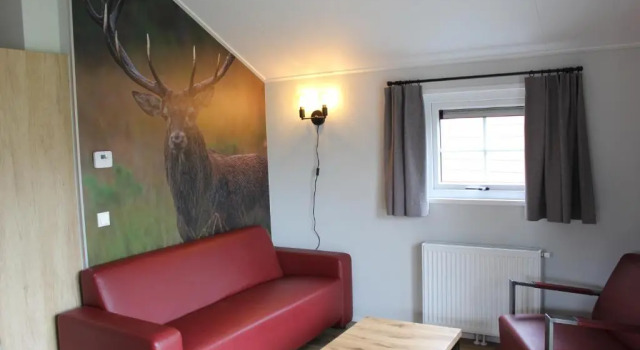 De Bijsselse Enk, Noors chalet 4, Rezerwuj Chalet Hotele w Veluwe z parkingiem, Parking