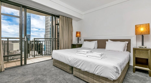 QV 1 Bedroom w Kitchen Laundry CBD 1059, Rezerwuj Hotel Auckland 
