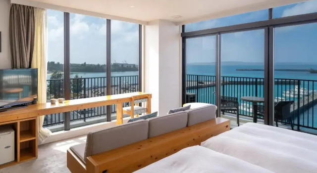 Camera doppia Superior con vista mare Hotel Locus