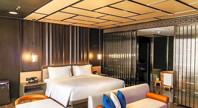 Двухместный люкс Executive Hotel Okura Manila at Newport World Resorts