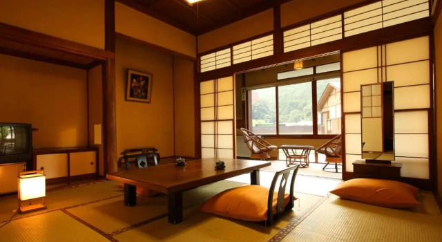 Номер Japanese-Style Standard (Futon Bed) Hakone Onsen Ryokan Yaeikan