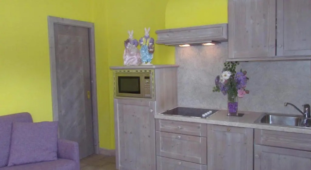 Апартаменты с видом на горы Residence Le Cascate