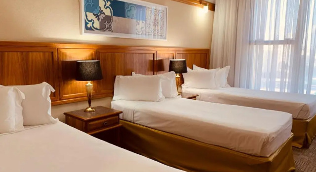 Трёхместный номер Standard Ouro Minas Hotel Belo Horizonte, Dolce by Wyndham