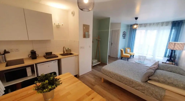 Апартаменты Studio fonctionnel au calme avec garage individuel et balcon