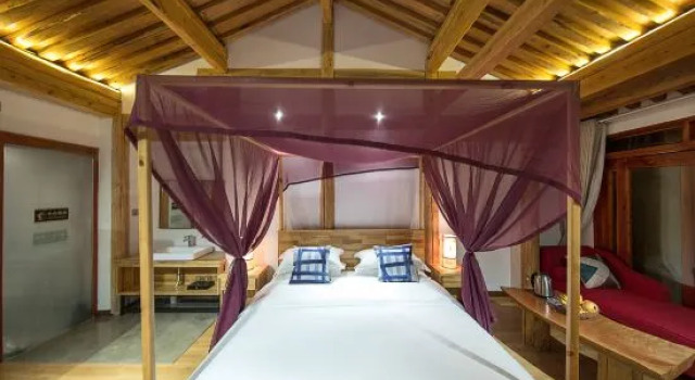 Двухместный люкс Guitian Light Luxury Hostel