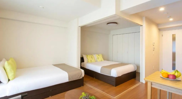 Семейный номер Standard BON Condominium Umeda