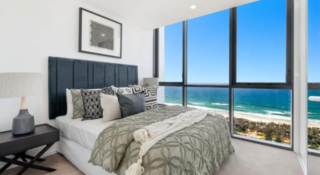 Апартаменты с 2 комнатами с видом на океан Koko Broadbeach - Official