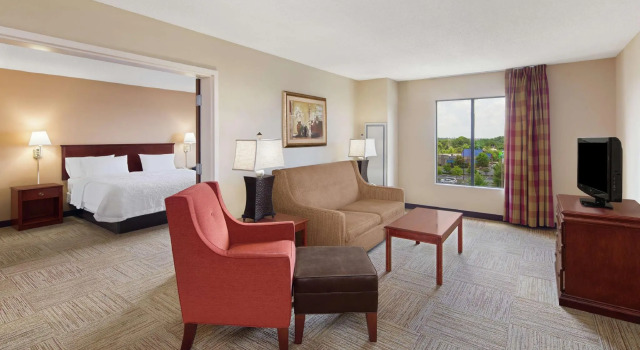 Двухместный люкс Hampton Inn Columbus-North