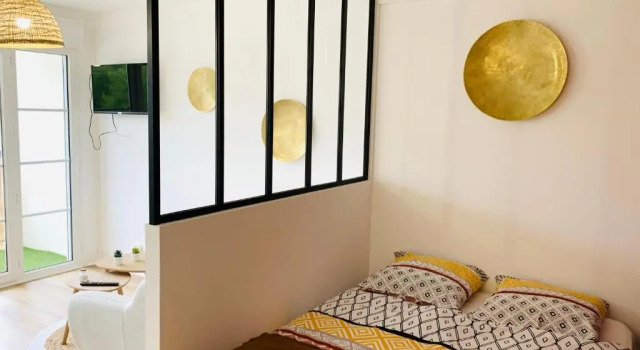 Studio ScandiChic tout équipé centre-gare-rives-clinique à pied, Забронировать Апартаменты/квартира Кан 