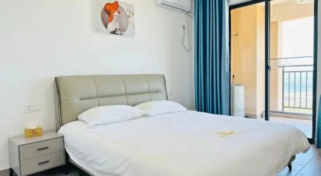 Люкс с 2 комнатами с видом на море Jade Bay Jingyue View Sea Homestay