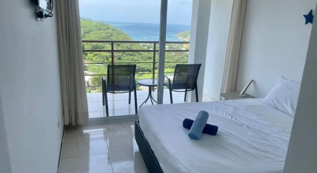 Standard dublă cameră cu balcon și cu vedere la mare Casa Relax - Adults Only