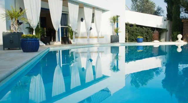 Люкс с видом на бассейн La Villa Majorelle