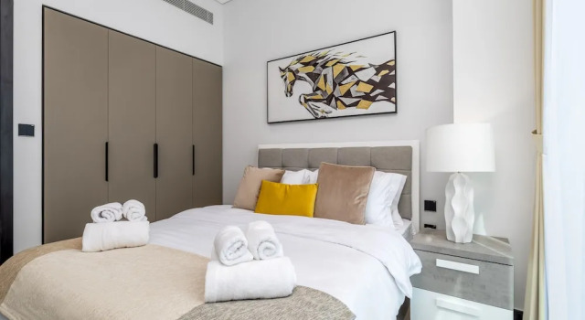 Waves - Impressive 1BR Apartment Close to Burj Khalifa, Забронировать Апартаменты/квартира Дубай Эмират Дубай, рядом с Дубайский аквариум