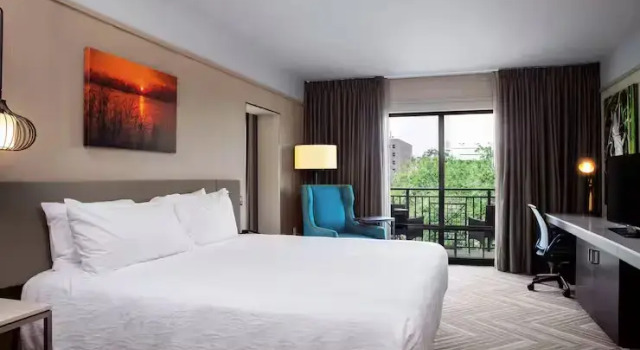 Люкс c 1 комнатой Hilton Garden Inn Mobile Downtown