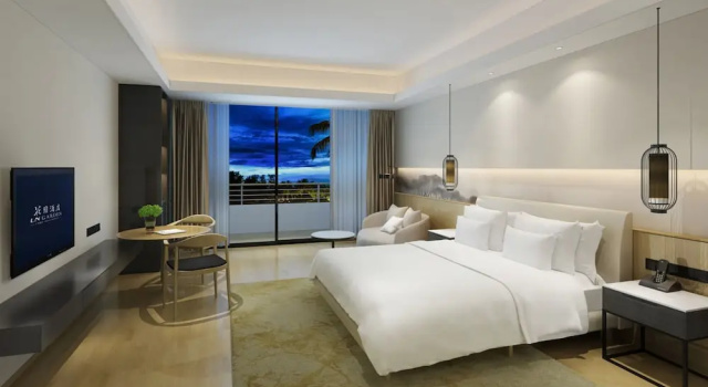 Двухместный номер Deluxe с балконом и с видом на сад LN Garden Hotel Nansha Guangzhou