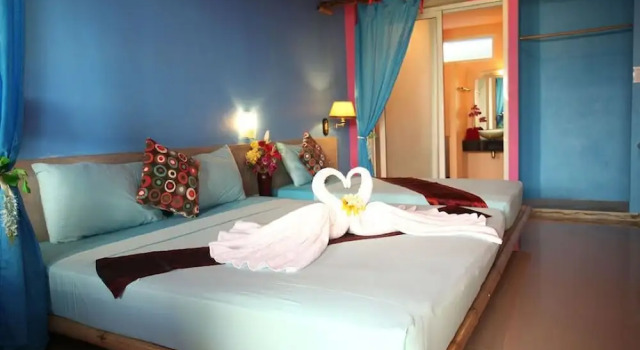 Трёхместный номер Deluxe Chaba Bungalows