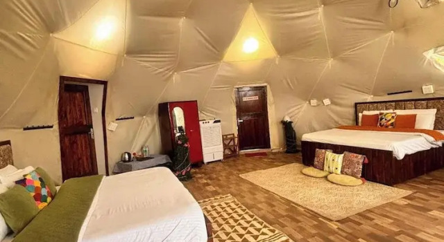 Двухместный семейный номер Standard Nirvana Hamta Retreat