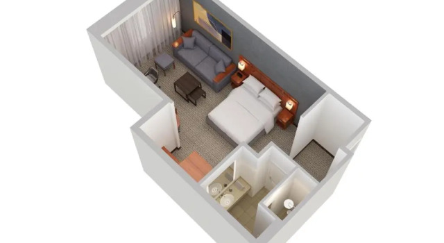 Полулюкс Courtyard by Marriott Waterloo St. Jacobs