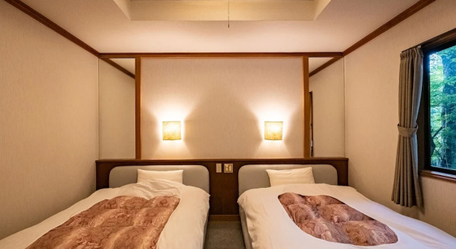 Двухместный номер Western-Style Hakone Onsen Sanso Nakamura