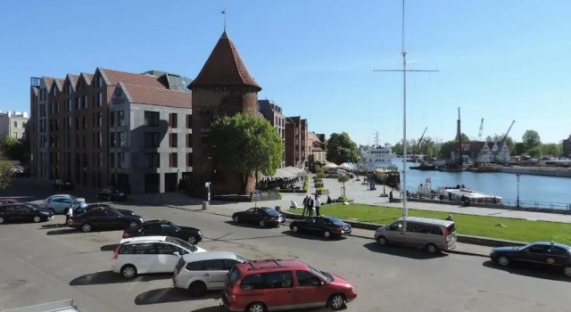 Апартаменты Gdańskie Apartamenty - Apartament Targ Rybny z widokiem na Motławę