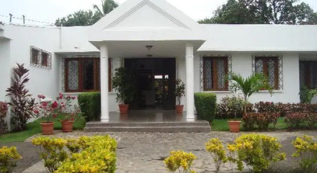 Кровать в общем номере Hotel Casa del Sol