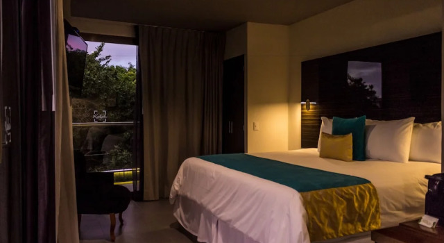 Двухместный номер Deluxe с балконом KABAH Cancun Hotel Boutique