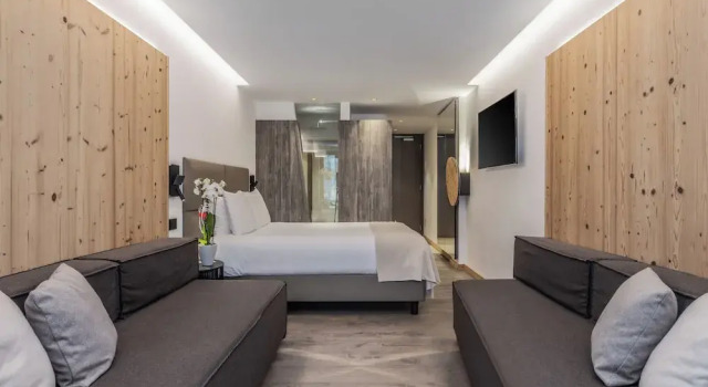 Номер Deluxe с балконом Hotel Chalet Al Foss