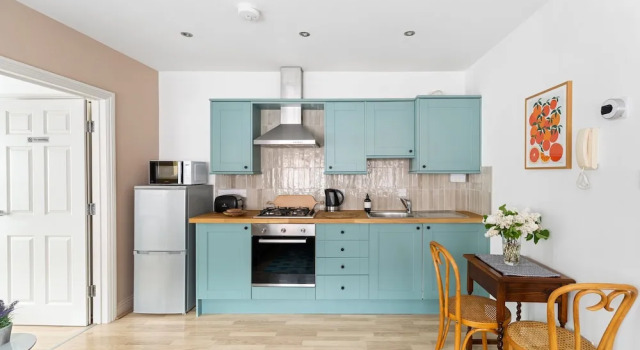 Двухместные апартаменты с балконом и с видом на сад 84A Albany Road
