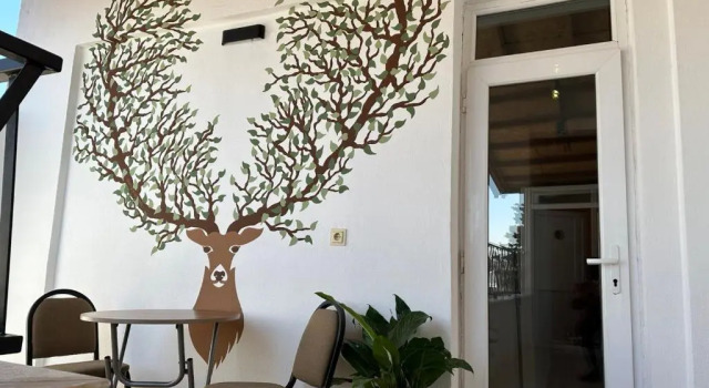 Кровать в общем номере Deer Hotel & Hostel