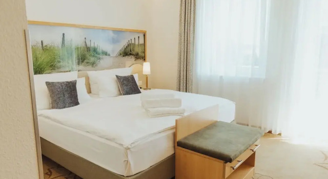Двухместный номер Superior с балконом Parkhotel IV Jahreszeiten Kühlungsborn