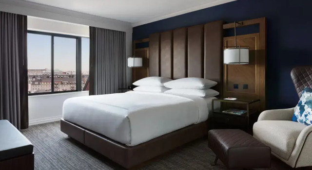 Двухместный номер Standard с видом на город Boston Marriott Long Wharf